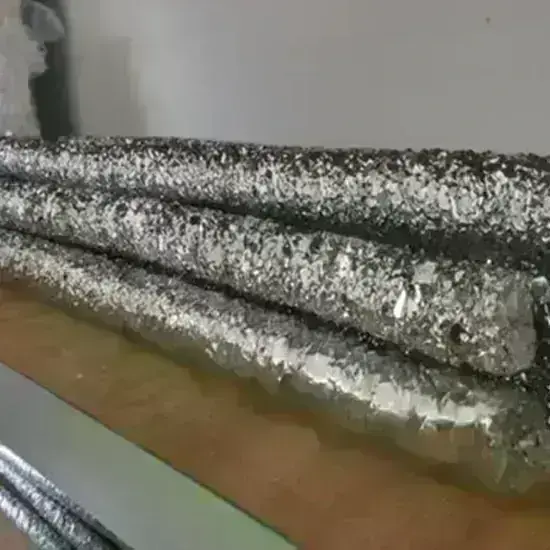 crystal hafnium rod hf